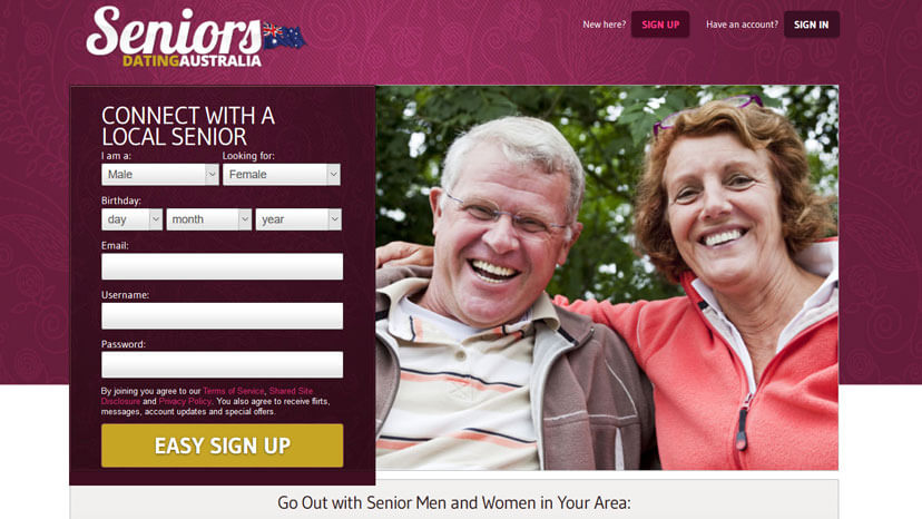 online dating for seniors australia