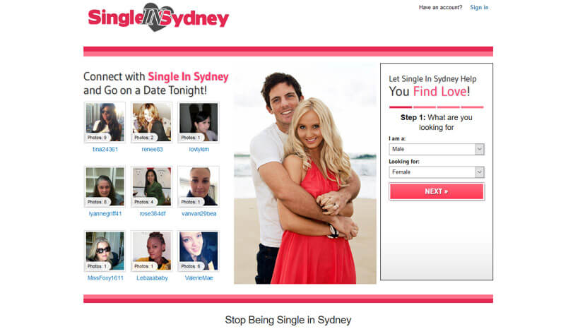 Singles In Sidney