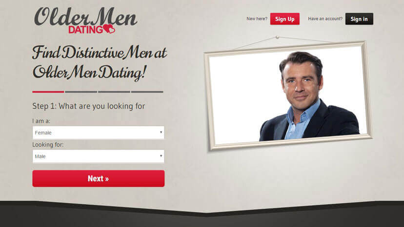 older man dating website